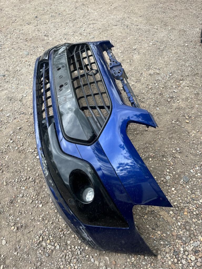 Ford transit custom limited trend impact blue complete front bumper 13/18 pre face lift 