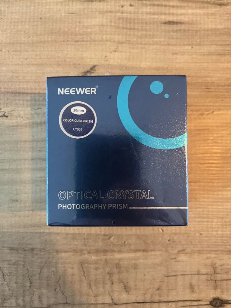 NEEWER 20mm Color Cube Prism CY006 Optical Crystal Photography Prism