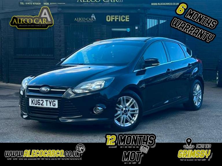 FORD FOCUS 2.0 TDCi Titanium Black Manual Diesel 2012