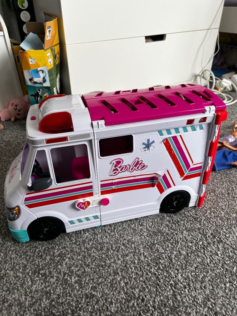 Barbie Airplane and Ambulance