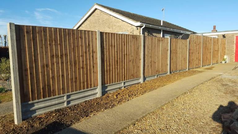 Fence panels 6x6 ft 