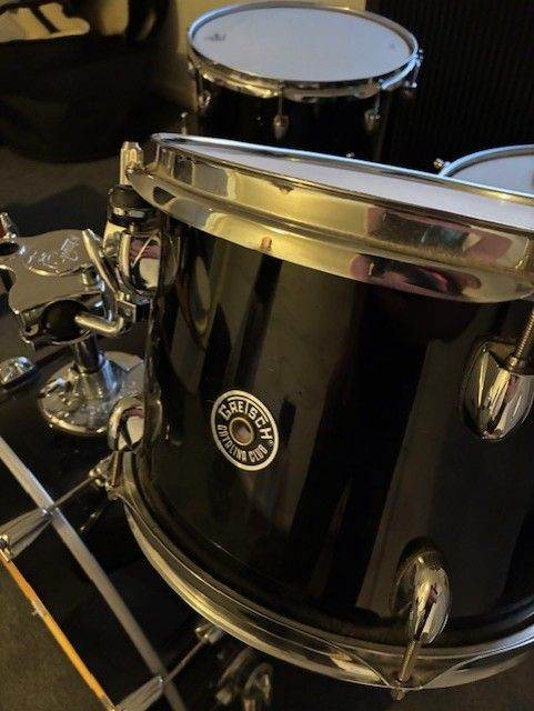 Gretsch Catalina drum kit drums in piano black lacquer