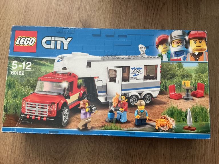 LEGO City 60182 Pickup & Caravan – Good Condition