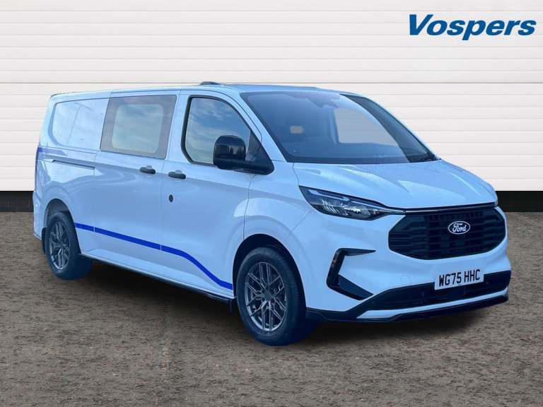 2025 Ford Transit Custom 2.0 EcoBlue 136ps H1 Double Cab Van Trend Crew Bus Diesel Manual