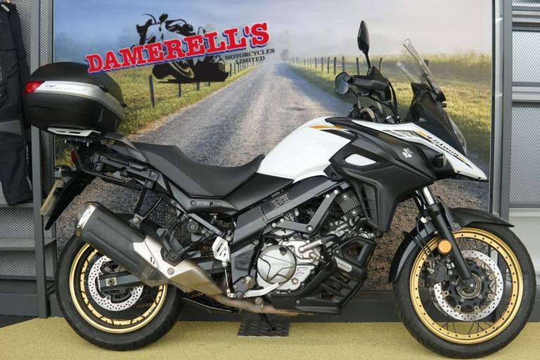 2022 SUZUKI DL650 XT V-STROM WHITE MOTORCYCLE