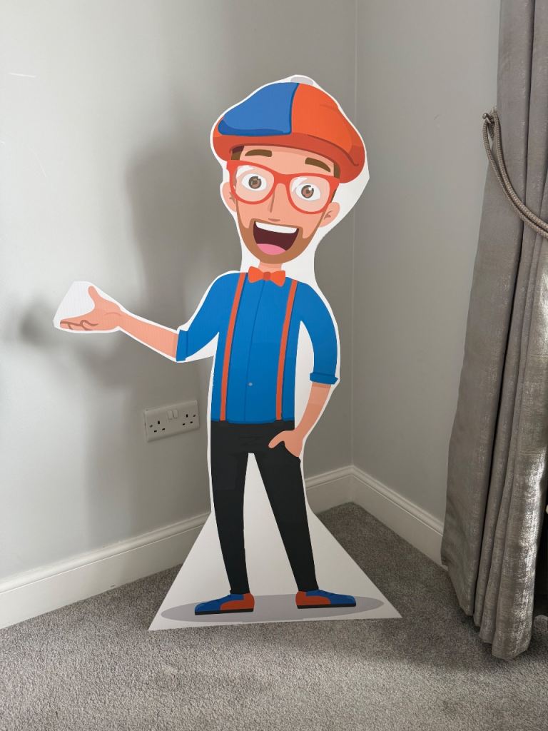 Blippi cutout for party or events 
