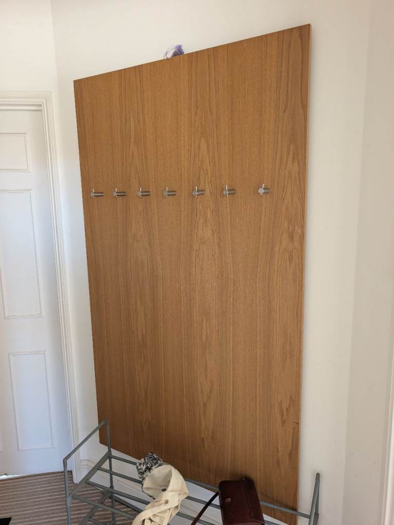 Free Wall-Mounted Coat Rack / Hallway Coat Hanger – FREE