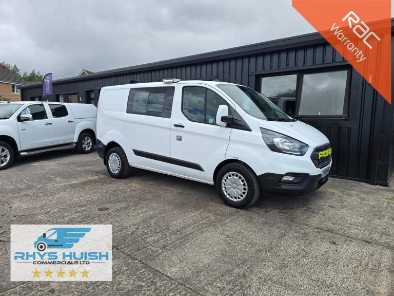 2020 Ford Transit Custom 2.0 EcoBlue 105ps Low Roof D/Cab Leader Van PANEL VAN DIESEL Manual