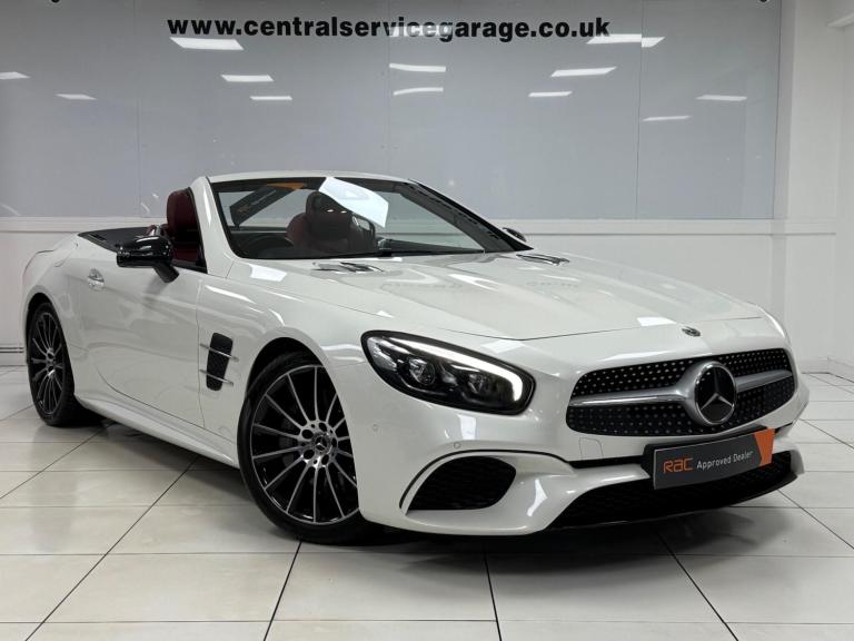 2018 Mercedes-Benz SL 3.0 SL400 V6 AMG Line (Premium) G-Tronic+ Euro 6 (s/s) 2dr CONVERTIBLE Petr...
