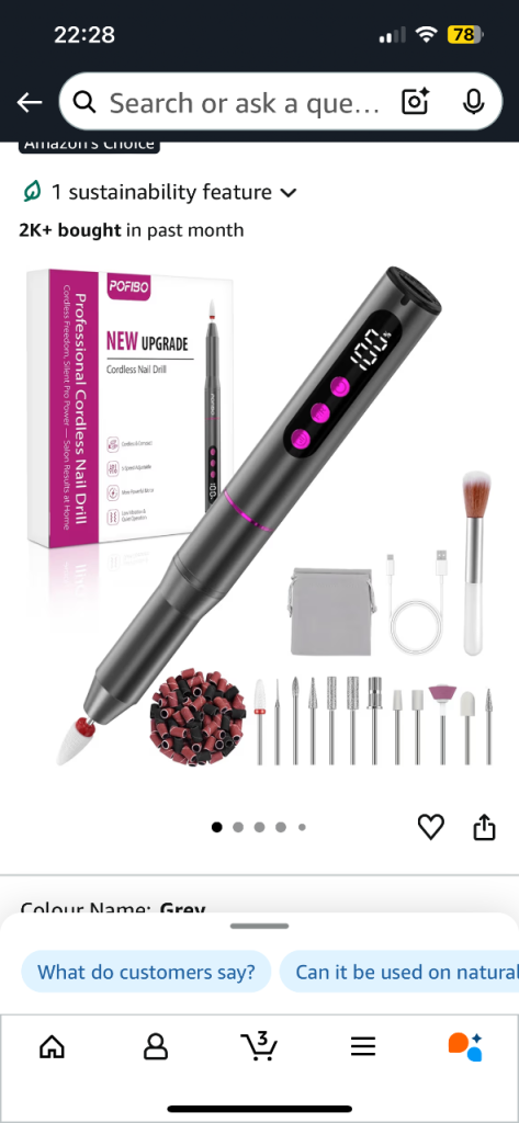 Electric nail file BRAND NEW