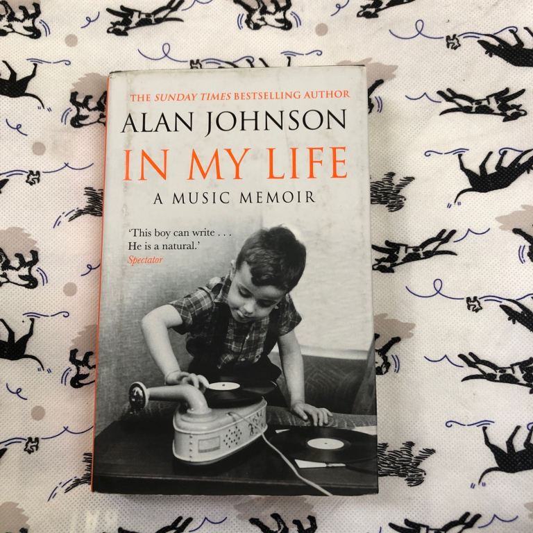 Alan Johnson 'In My Life' Music Memoir Hardback Book