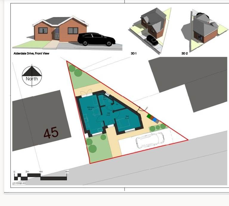 Land and garages for sale Droylsden