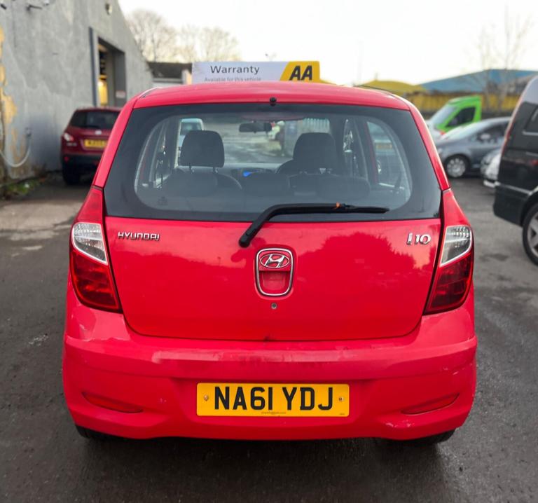 2011 Hyundai i10 1.2 Classic Euro 5 5dr HATCHBACK Petrol Manual