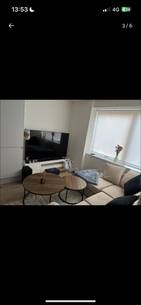 Lovely 1 bedroom flat for rent 