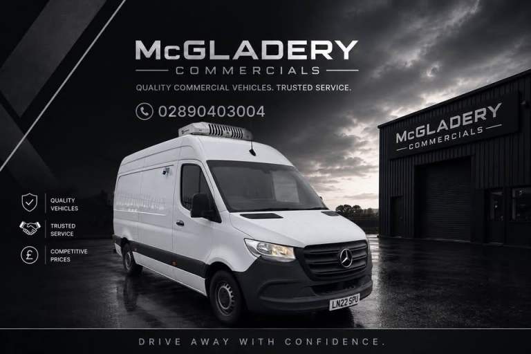 Mercedes Sprinter Fridge Freezer Van 