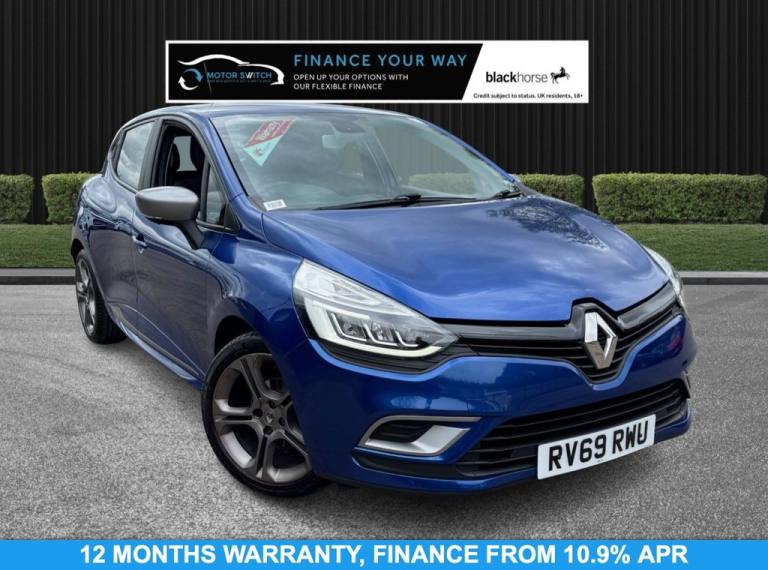 2019 69 RENAULT CLIO 0.9 TCE GT LINE HATCHBACK 5DR PETROL MANUAL EURO 6 (S/S) (9