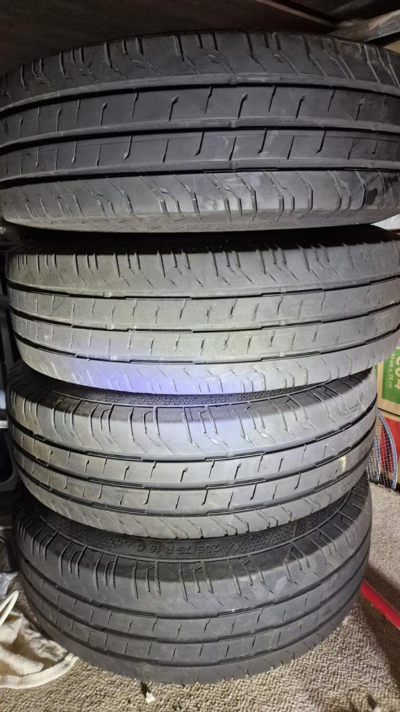 VW Crafter wheels and Continental tyres