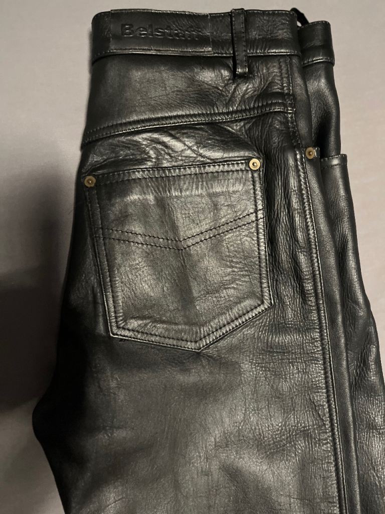 Belstaff Leather Motorcycle trousers