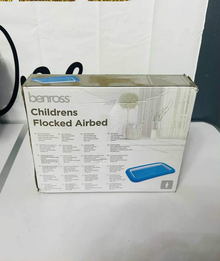 Kids flocked airbed 