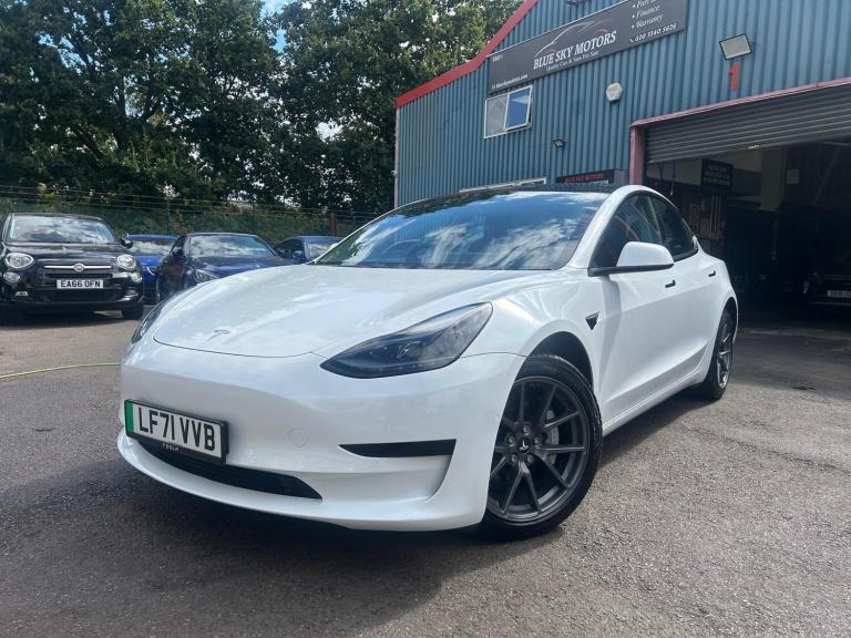 2021 Tesla Model 3 Standard Range Plus Auto RWD 4dr SALOON Electric Automatic