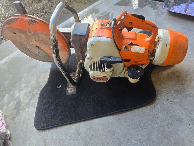 Stihl TS 350 Cut-Off Saw - Fair Condition, Orange