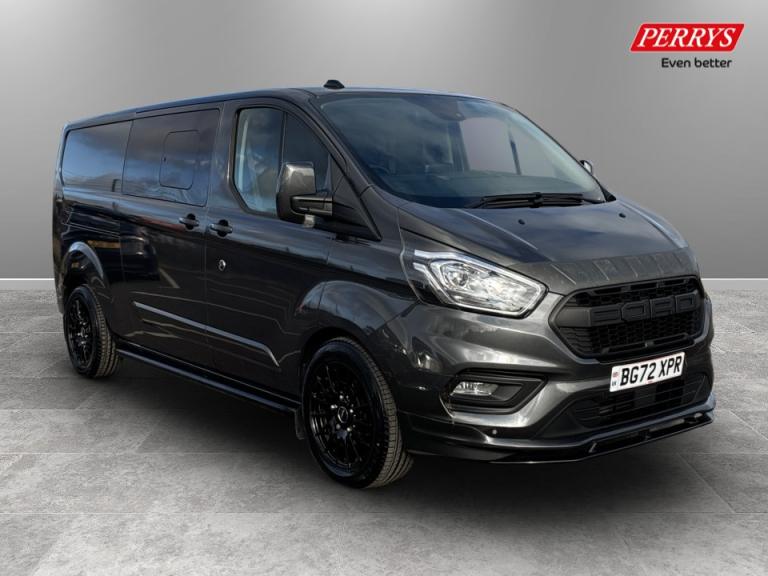 2023 Ford Transit Custom 2.0 EcoBlue 130ps Low Roof D/Cab Limited Van Crew Bus DIESEL Manual