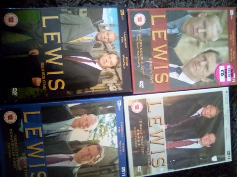 Lewis series 1 - 4 dvd boxed sets