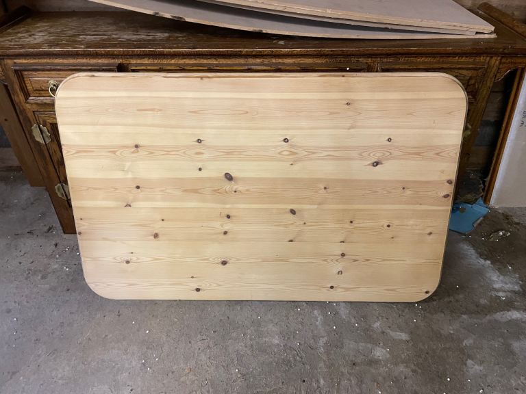 image for Pine dining table small 79cm x 124cm