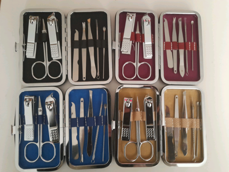 Brand New Travel Manicure Kits 8pcs £5 each