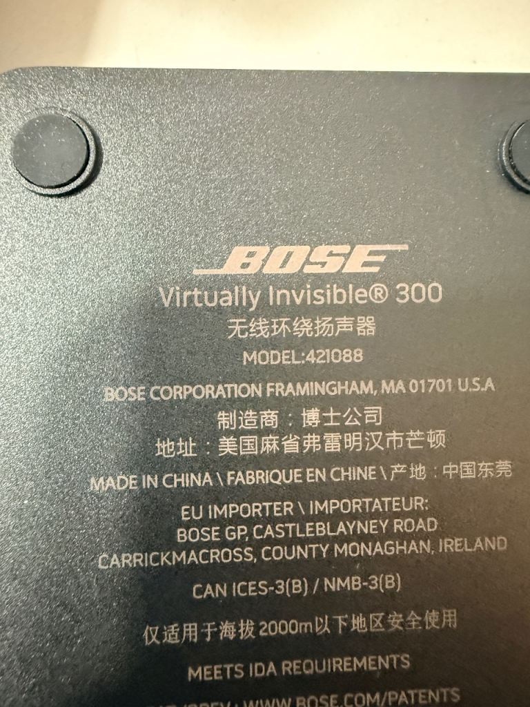 Bose Invisible 300 - Pair