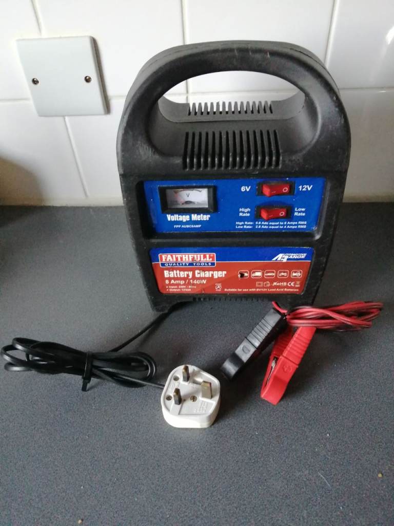 Car Battery charger 6v-12v & high-low voltage 