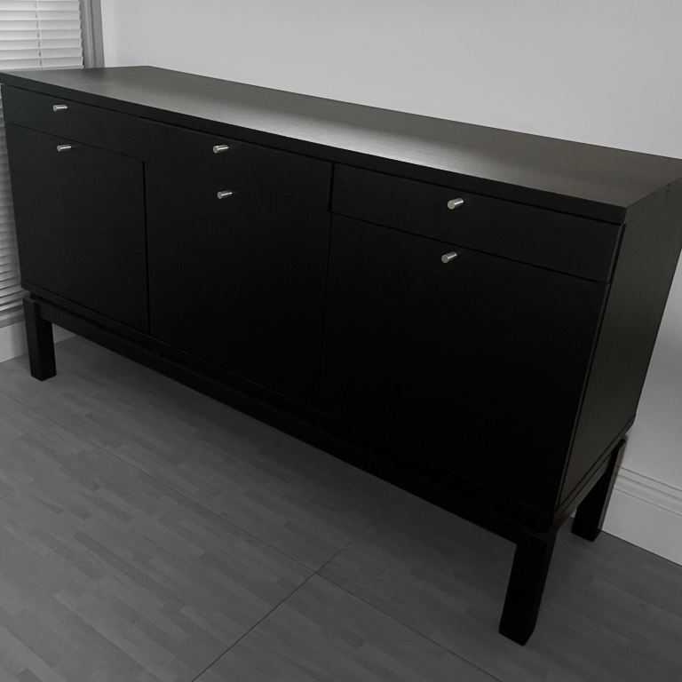 Dark Wood Sideboard / Storage Cabinet