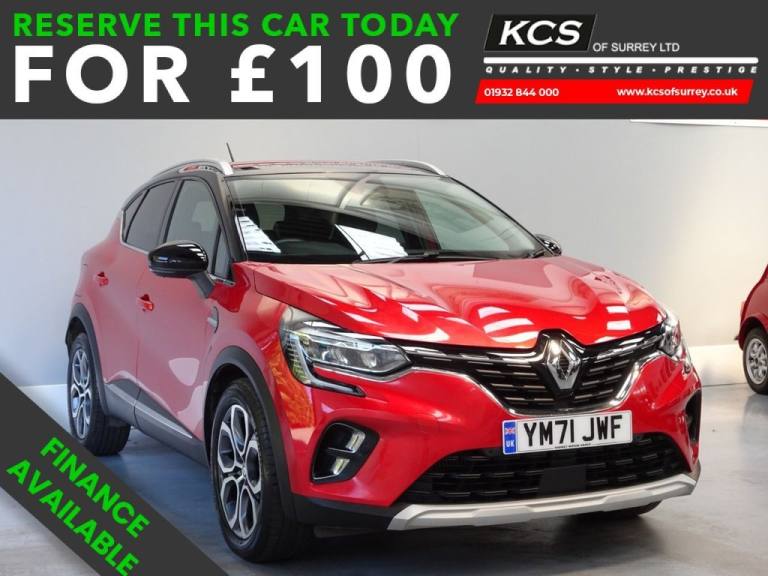 2022 Renault Captur 1.3 TCe S Edition SUV 5dr Petrol EDC Euro 6 (s/s) (140 ps) HATCHBACK Petrol A...