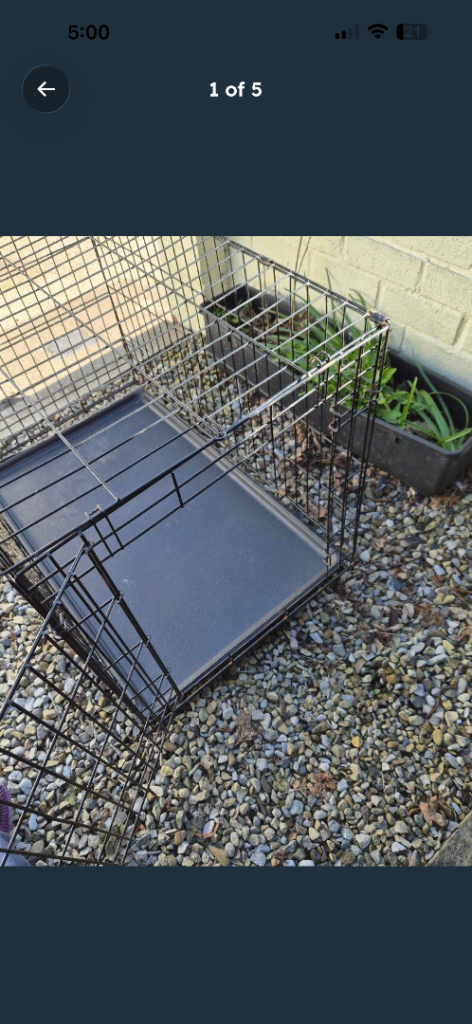 Small dog cage 