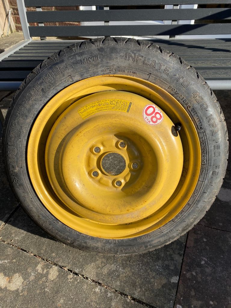 Spare Wheel: Dunlop Space Saver Wheel 