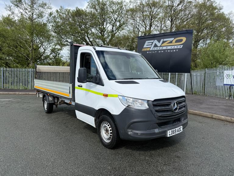 2020 69 REG MERCEDES-BENZ SPRINTER 316 2.1 DIESEL LWB RWD DROPSIDE VAN 
