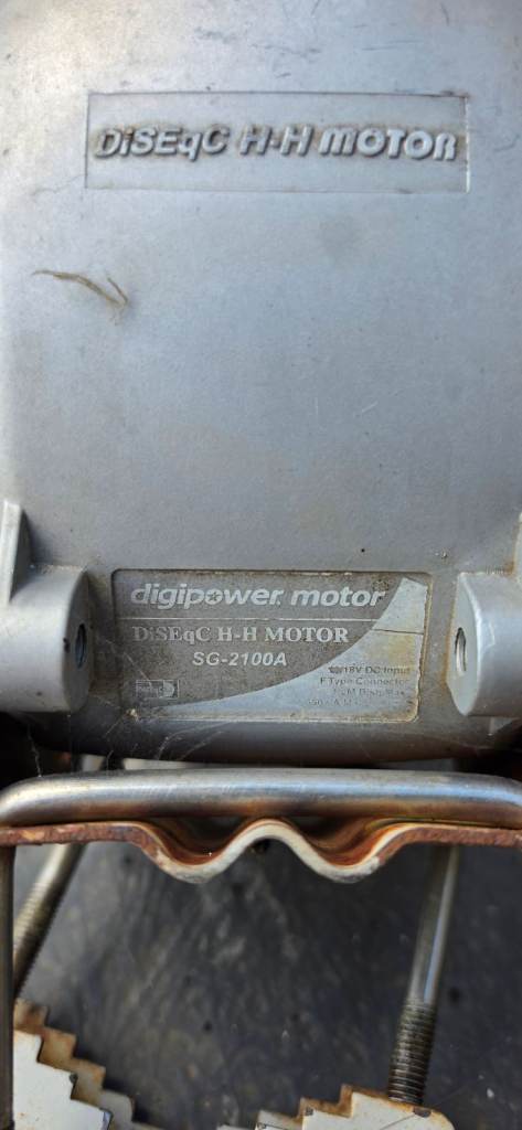DigiPower SG-2100A DiSEqC / USALS Satellite Dish Motor + Brackets