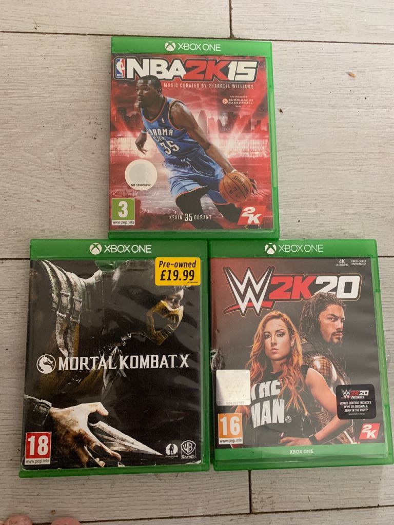 3 Xbox one games 