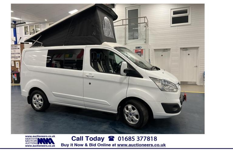 2016 Ford Transit Custom 290 LIMITED 2.2TDCI ECO-TECH 125PS 4 BERTH CAMPER C/W SKYLINE POP UP ROO...