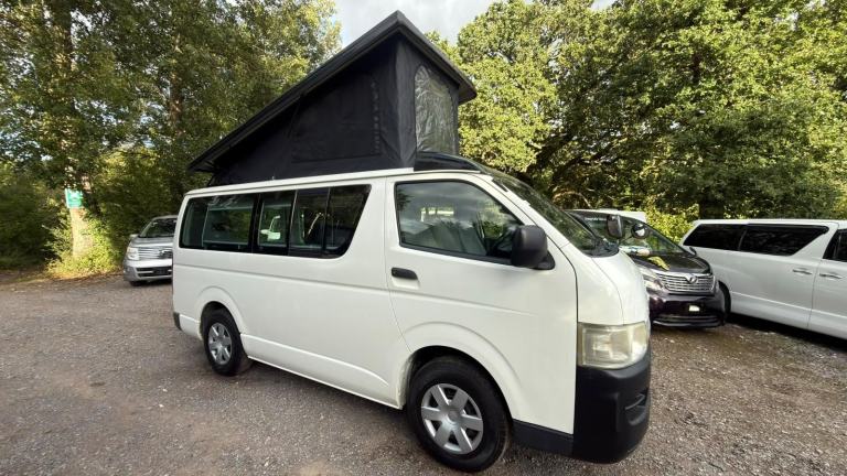 2009 Toyota Hiace REGIUSACE POP TOP 4 BERTH NEW FULL CAMPER CONVERSION AUTO