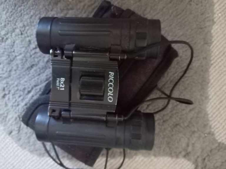 Piccolo 8x21 Binoculars – Black, Good Condition