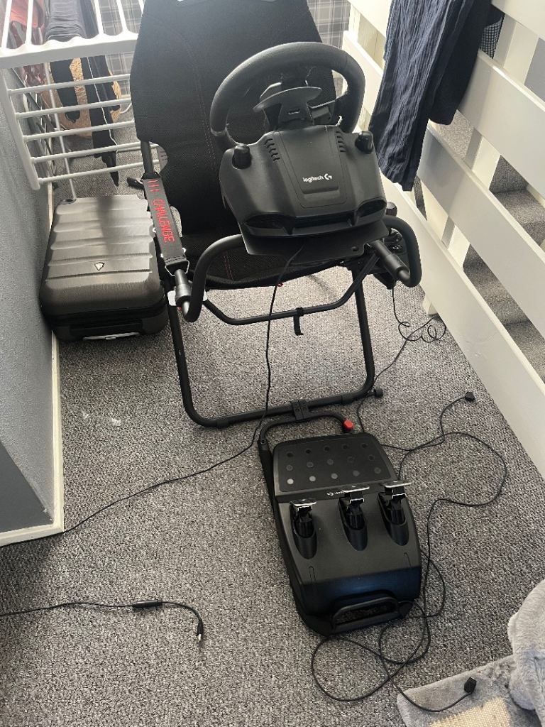 Logitech g920 racing sim setup