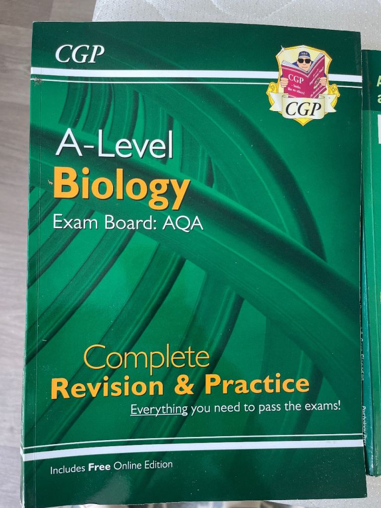 A level biology CGP revision guide AQA