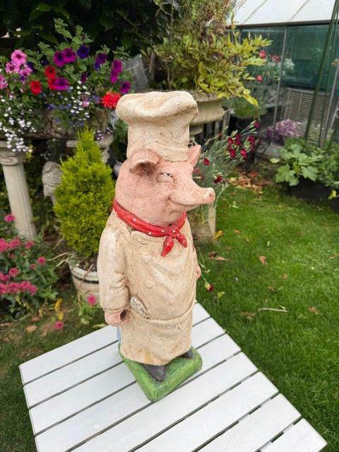 Butchers shop pig ornament