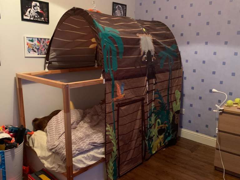 IKEA Kura kids bed tent