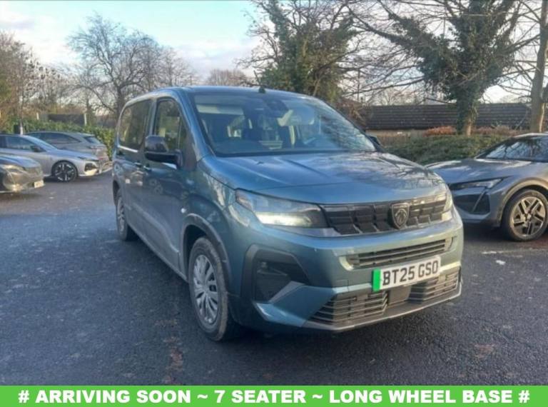 2025 Peugeot Rifter 100kW Allure Long 52kWh 5dr Auto [7 Seat] MPV ELECTRIC Automatic