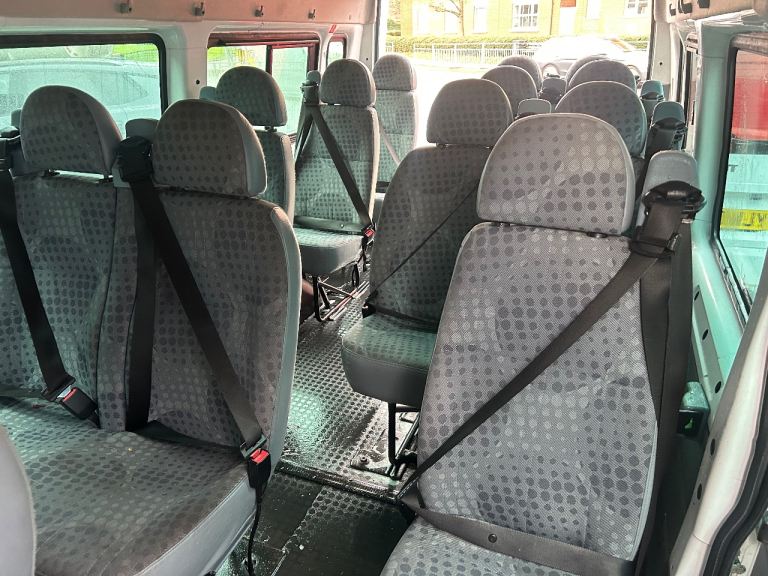 92,000 MILES FORD TRANSIT 17 SEAT MINIBUS 2011 60 REG EXCELLENT CONDITION NO VAT