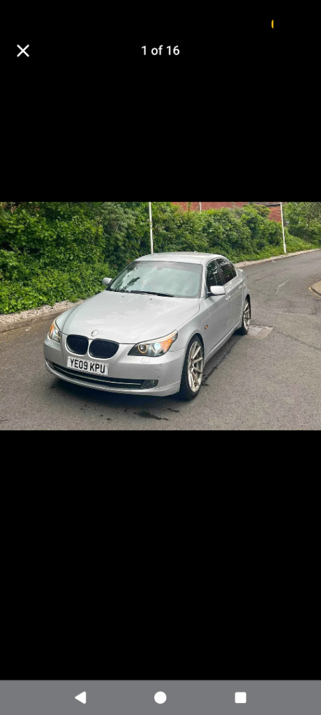 BMW, 5 SERIES, Saloon, 2009, Manual, 1995 (cc), 4 doors