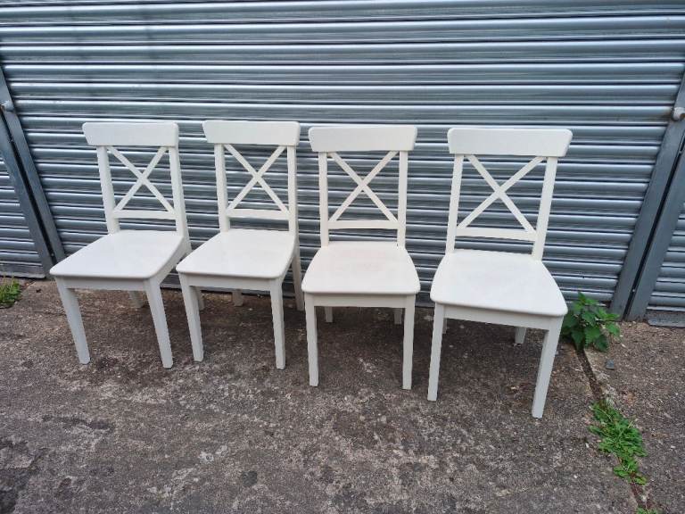 Set of 4 dining chairs £45