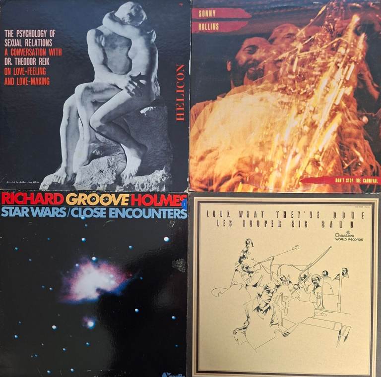 Jazz funk fusion breaks record collection x 176 vinyl lps